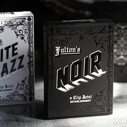 Fulton's Noir Playing Cards by Dan & Dave-Playing Cards-Wondercraft