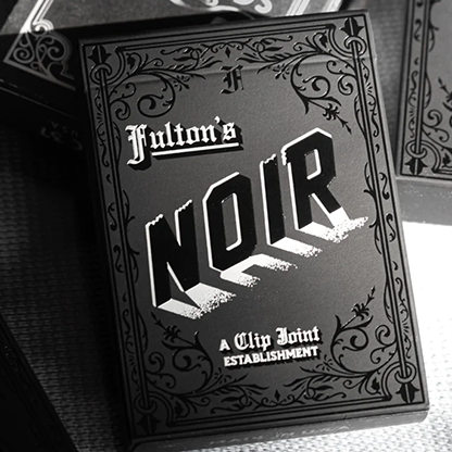 Fulton's Noir Playing Cards by Dan & Dave-Playing Cards-Wondercraft