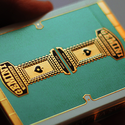 Gemini Casino (Deluxe Edition) Turquoise Playing Cards by Gemini-Playing Cards-Wondercraft