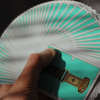 Gemini Casino Turquoise Playing Cards by Gemini-Playing Cards-Wondercraft