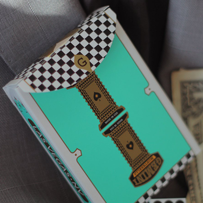 Gemini Casino Turquoise Playing Cards by Gemini-Playing Cards-Wondercraft