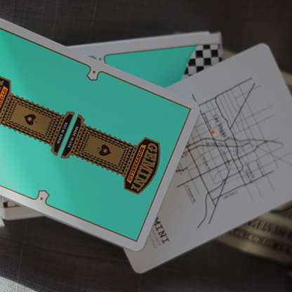 Gemini Casino Turquoise Playing Cards by Gemini-Playing Cards-Wondercraft