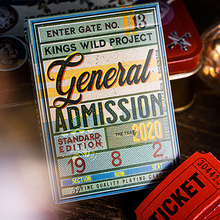 General Admission Playing Cards by Kings Wild Project inc.-Playing Cards-Wondercraft