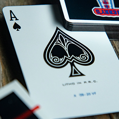 Gilded Vintage Feel Jerry's Nuggets (Black) - Limited Release-Playing Cards-Wondercraft