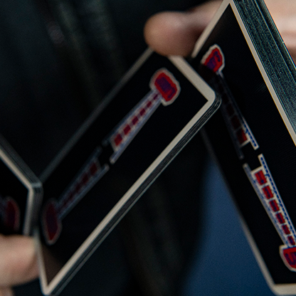 Gilded Vintage Feel Jerry's Nuggets (Black) - Limited Release-Playing Cards-Wondercraft