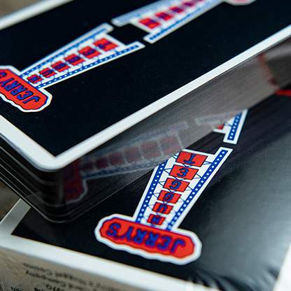 Gilded Vintage Feel Jerry's Nuggets (Black) - Limited Release-Playing Cards-Wondercraft