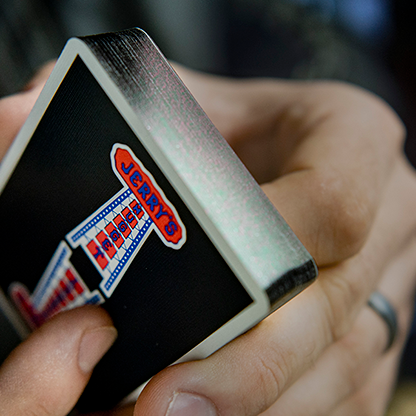 Gilded Vintage Feel Jerry's Nuggets (Black) - Limited Release-Playing Cards-Wondercraft