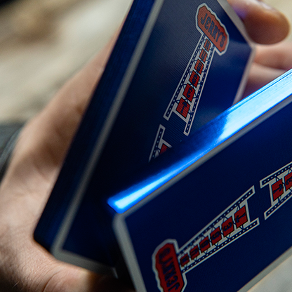 Gilded Vintage Feel Jerry's Nuggets (Blue) - Limited Release-Playing Cards-Wondercraft