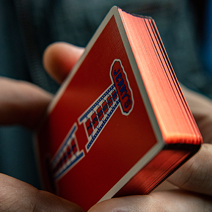 Gilded Vintage Feel Jerry's Nuggets (Red) - Limited Release-Playing Cards-Wondercraft