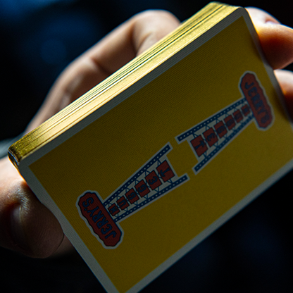 Gilded Vintage Feel Jerry's Nuggets (Yellow) - Limited Release-Playing Cards-Wondercraft