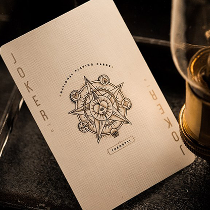 Green National Playing Cards by theory11-Playing Cards-Wondercraft