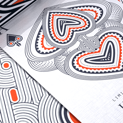 Hello Tiki (White) Playing Cards-Playing Cards-Wondercraft