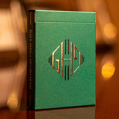 Hollingworth Playing Cards (Emerald)-Playing Cards-Wondercraft