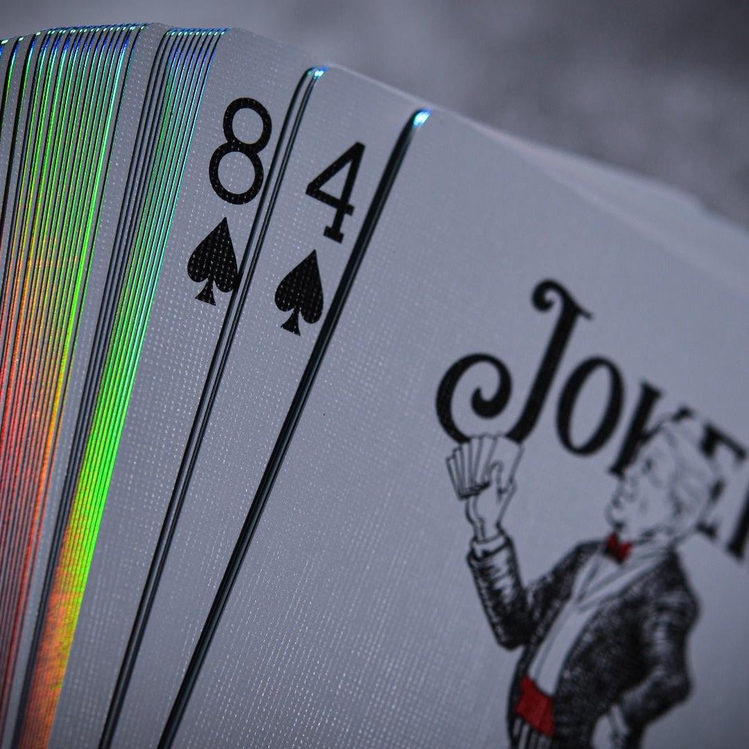 playing cards holographic Holographic Gilded Wonder Playing Cards