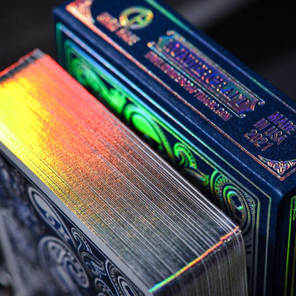 Holographic Gilded Wonder Playing Cards WONDERCRAFT Holographic Gilded Wonder Playing Cards WONDERCRAFT