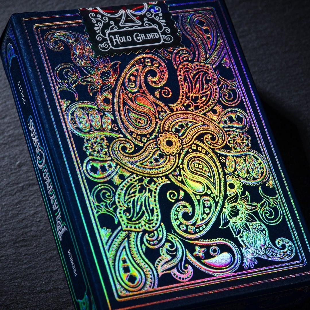 Holographic Gilded Wonder Playing Cards – WONDERCRAFT
