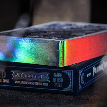 Holographic Gilded Wonder Playing Cards WONDERCRAFT Holographic Gilded Wonder Playing Cards WONDERCRAFT