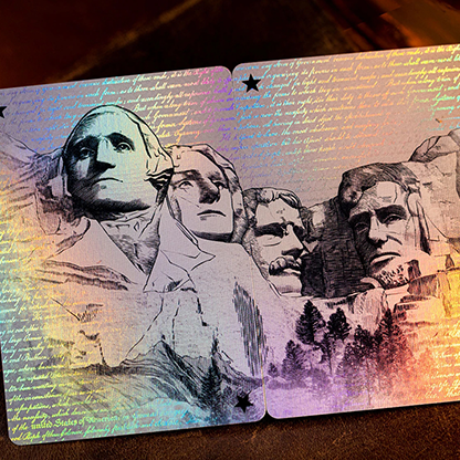 Holographic Legal Tender Playing Cards by Kings Wild-Playing Cards-Wondercraft