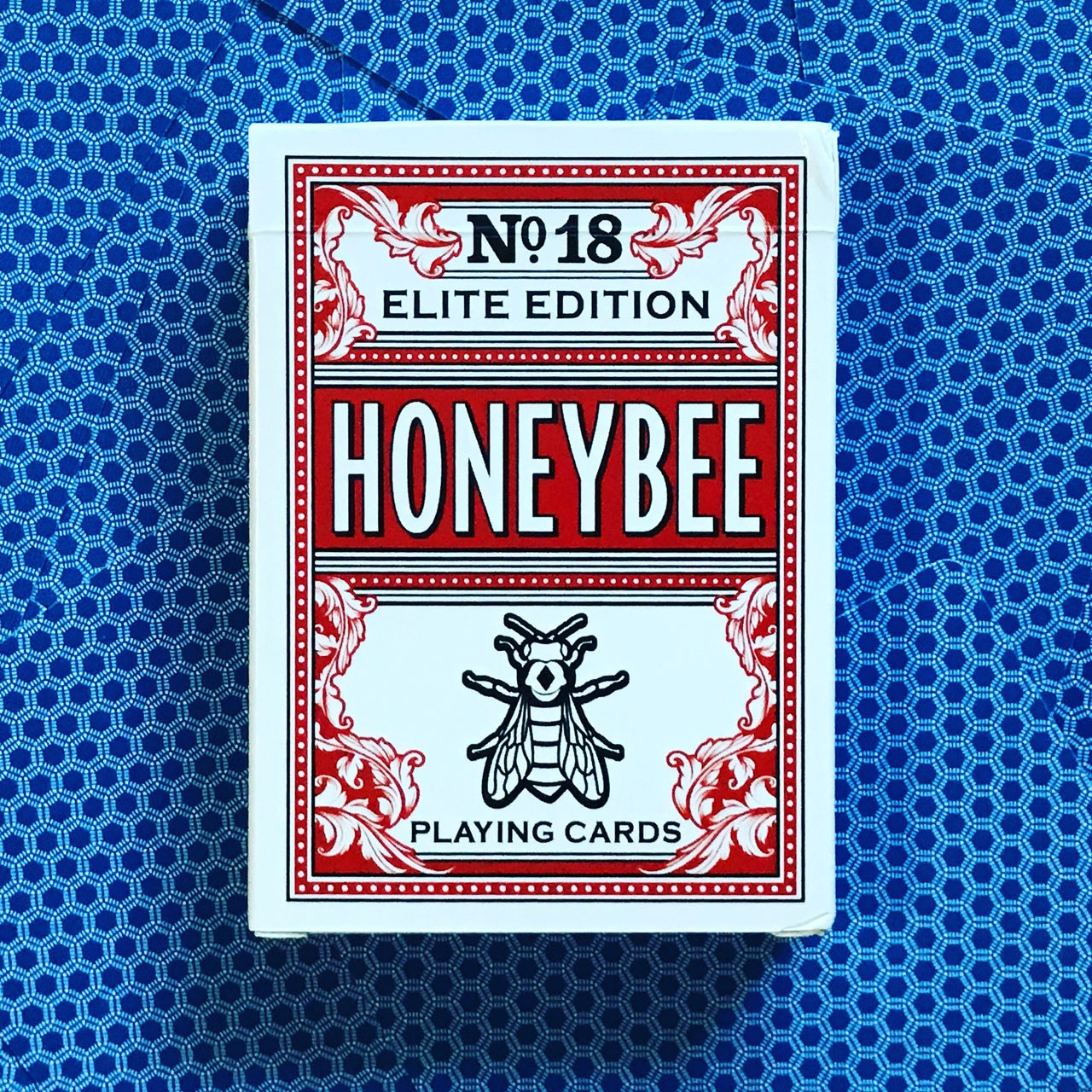 Honeybee Playing Cards - Blue-Playing Cards-Wondercraft