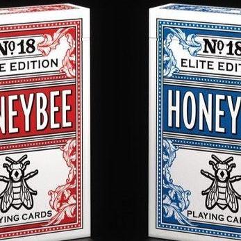 Honeybee Playing Cards - Blue-Playing Cards-Wondercraft