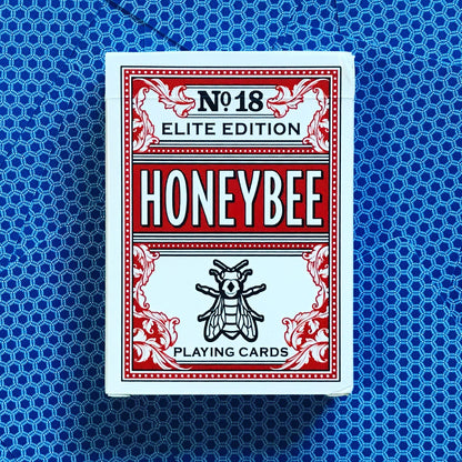 Honeybee Playing Cards - Red-Playing Cards-Wondercraft