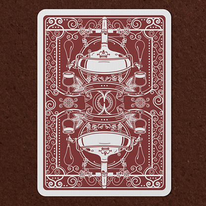 Hops & Barley (Deep Amber Ale) Playing Cards by JOCU Playing Cards-Playing Cards-Wondercraft