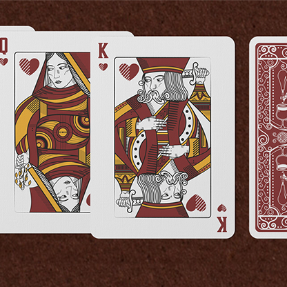 Hops & Barley (Deep Amber Ale) Playing Cards by JOCU Playing Cards-Playing Cards-Wondercraft