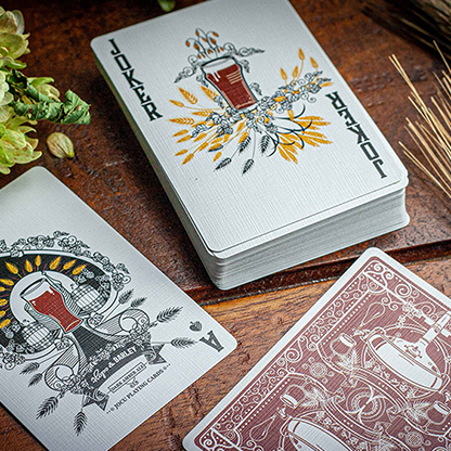 Hops & Barley (Deep Amber Ale) Playing Cards by JOCU Playing Cards-Playing Cards-Wondercraft