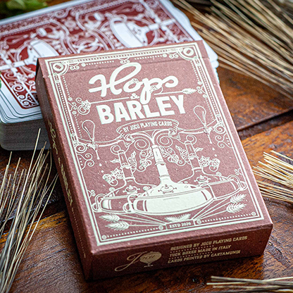 Hops & Barley (Deep Amber Ale) Playing Cards by JOCU Playing Cards-Playing Cards-Wondercraft