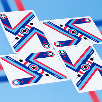 HYPER NEON Playing Cards by Riffle Shuffle-Playing Cards-Wondercraft