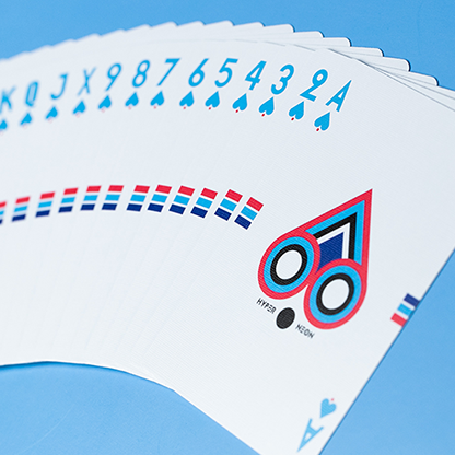 HYPER NEON Playing Cards by Riffle Shuffle-Playing Cards-Wondercraft