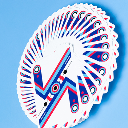 HYPER NEON Playing Cards by Riffle Shuffle-Playing Cards-Wondercraft