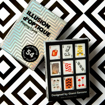 Illusion d'Optique Playing Cards by Art of Play-Playing Cards-Wondercraft