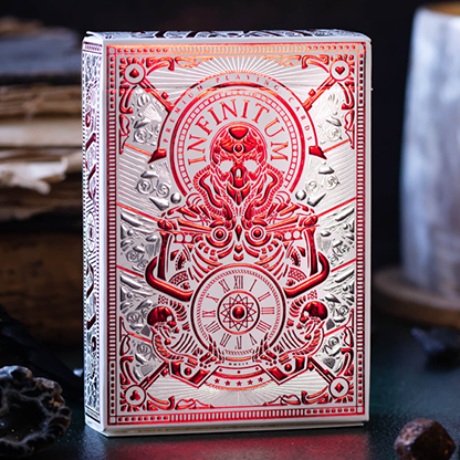 INFINITUM (Ghost White) Playing Cards-Playing Cards-Wondercraft