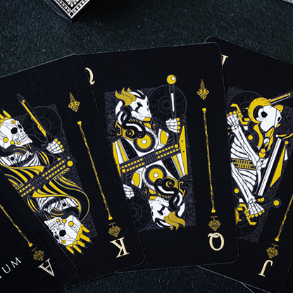 INFINITUM (Midnight Black) Playing Cards-Playing Cards-Wondercraft