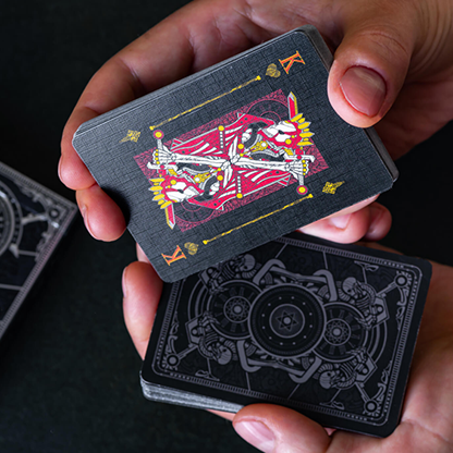 INFINITUM (Midnight Black) Playing Cards-Playing Cards-Wondercraft