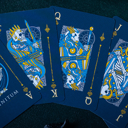 INFINITUM (Royal Blue) Playing Cards-Playing Cards-Wondercraft