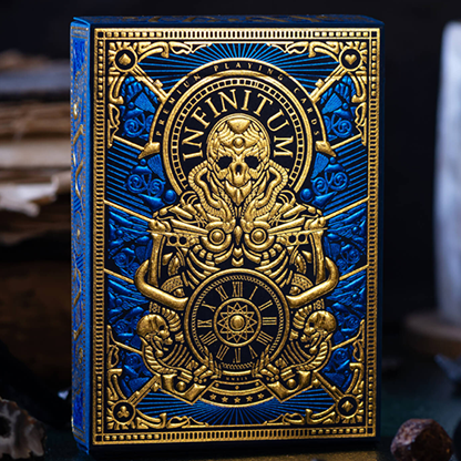 INFINITUM (Royal Blue) Playing Cards-Playing Cards-Wondercraft
