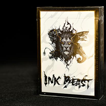 Ink Beast (Gilded Gold Edition) Playing Cards-Playing Cards-Wondercraft