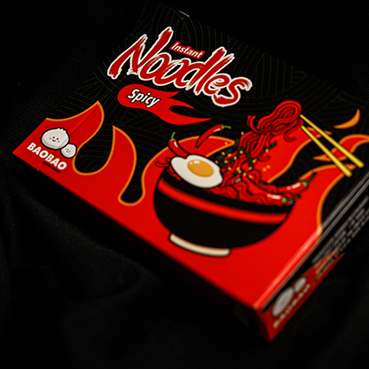 Instant Noodles (Spicy Edition) Playing Cards by BaoBao Restaurant-Playing Cards-Wondercraft