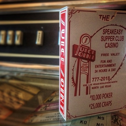 Juice Joint (Red) Playing Cards-Playing Cards-Wondercraft