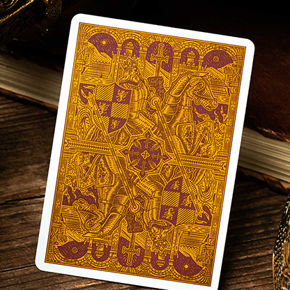 King Arthur (Carmine Cavalier) Playing Cards by Riffle Shuffle-Playing Cards-Wondercraft