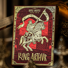 King Arthur (Carmine Cavalier) Playing Cards by Riffle Shuffle-Playing Cards-Wondercraft