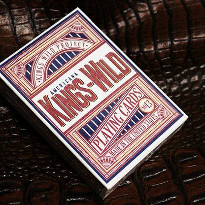 Kings Wild Americanas Murphy's Magic LTD Edition by Jackson Robinson-Playing Cards-Wondercraft
