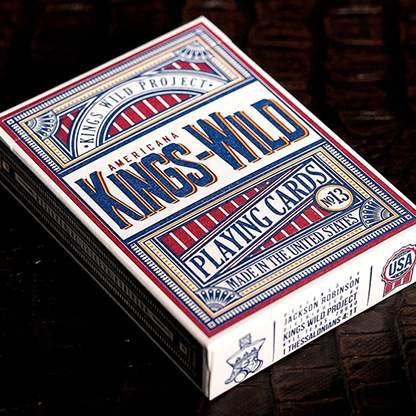 Kings Wild Americanas Standard Edition by Jackson Robinson-Playing Cards-Wondercraft