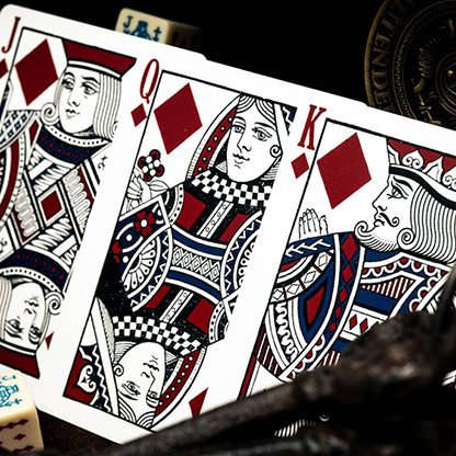 Kings Wild Bicycle Americana Playing Cards by Jackson Robinson-Playing Cards-Wondercraft