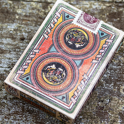Kings Wild Tigers Playing Cards by Jackson Robinson-Playing Cards-Wondercraft