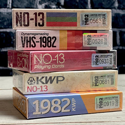 Kings Wild VHS Limited set-Playing Cards-Wondercraft