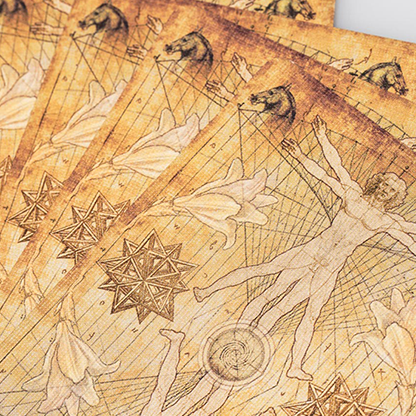 Leonardo MMXVIII Gold Edition by Art Playing Cards-Playing Cards-Wondercraft