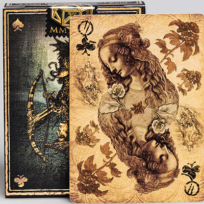 Leonardo MMXVIII Gold Edition by Art Playing Cards-Playing Cards-Wondercraft